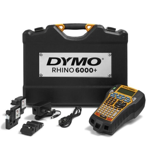 Rhino 6000 DYMO RhinoT 6000+, ABC,  Direct thermal, Wired, Yellow