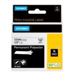 RHINO Permanent Polyester 12mm x 5,5m White