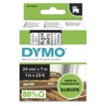 D1 Standard 24mm 24mm x 7m Black on white,