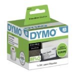 DYMO Authentic LabelWriter Appointment/Name Badge Labels | 51 mm x 89 mm | Non Adhesive | Roll of 300 Easy-Peel Labels | for LabelWriter Label Makers | Made in Europe - Image 2