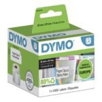 Removable Multi purpose 57mm X 32mm White, 1000 labels/roll