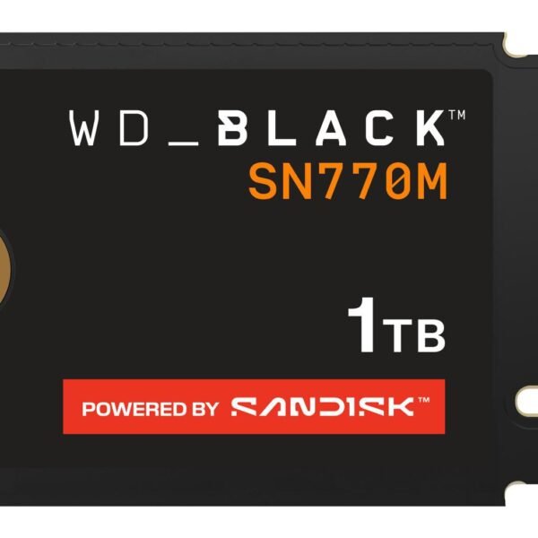 Black Wd_Black Sn770M Nvme 1  Tb M.2 Pci Express 4.0 Tlc 3D  Nand