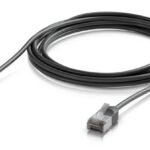 Ultra-thin, rugged, shielded  outdoor patch cable for 10  GbE networking