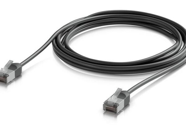 Ultra-thin, rugged, shielded  outdoor patch cable for 10  GbE networking