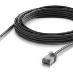 Ultra-thin, rugged, shielded  outdoor patch cable for 10  GbE networking