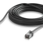 Ultra-thin, rugged, shielded  outdoor patch cable for 10  GbE networking