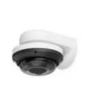 Versatile mounting kit  enabling flat or angled  installation of the AI Multi Sensor 4 camera via arm, pole, or corner mounts -