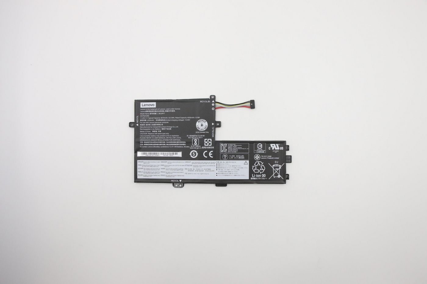 Img_37656011.jpg 3-cell lithium-ion battery 11.25V 52.5Wh bty - Image 1