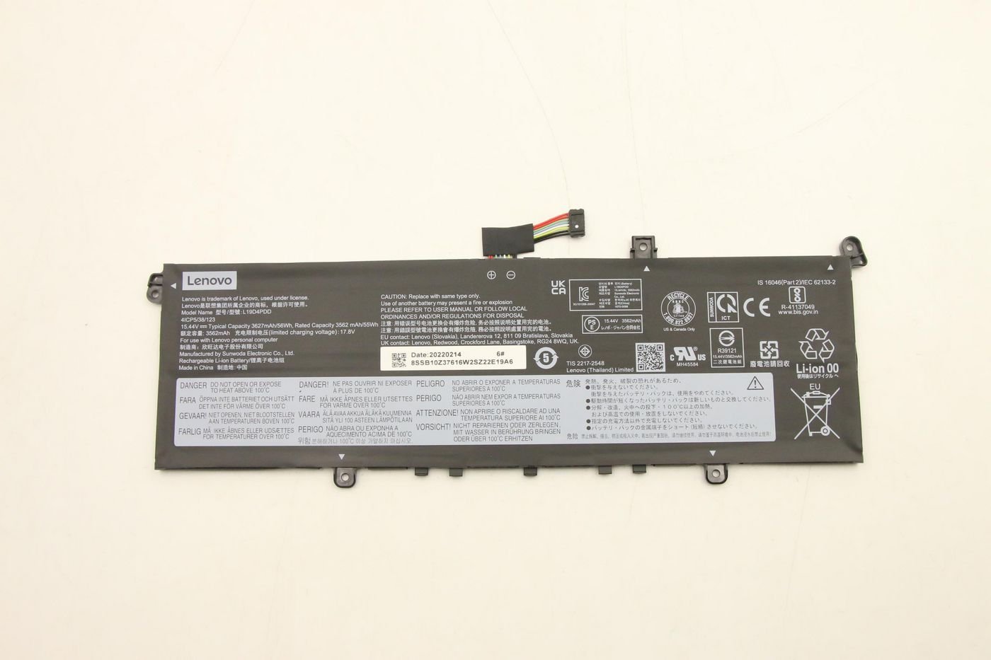 Img_37656096.jpg 56Wh Lithium-Polymer battery for Lenovo ThinkBook series - Image 1