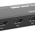 HDMI switcher 3x1 8K@60Hz  with CEC and IR