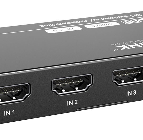 HDMI switcher 3x1 8K@60Hz  with CEC and IR