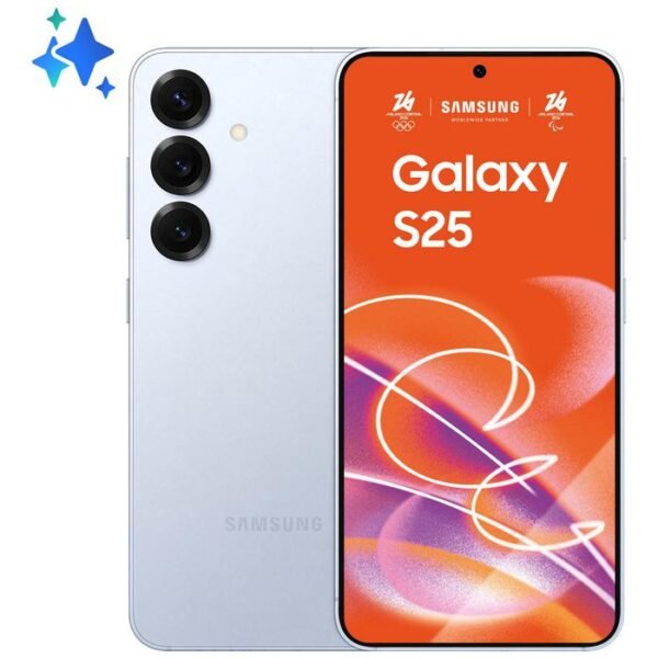 Galaxy S25 15.8 Cm (6.2")  Dual Sim Android 15 5G Usb  Type-C 12 Gb 128 Gb 4000 Mah Blue