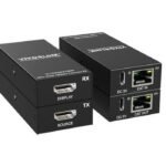 Vivolink VLHDMIEXT60 AV extender AV transmitter & receiver Black