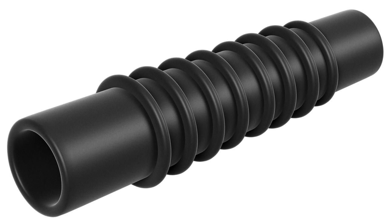 Img_37788825.jpg BNC Plastic Cable Relief, Black - Image 1