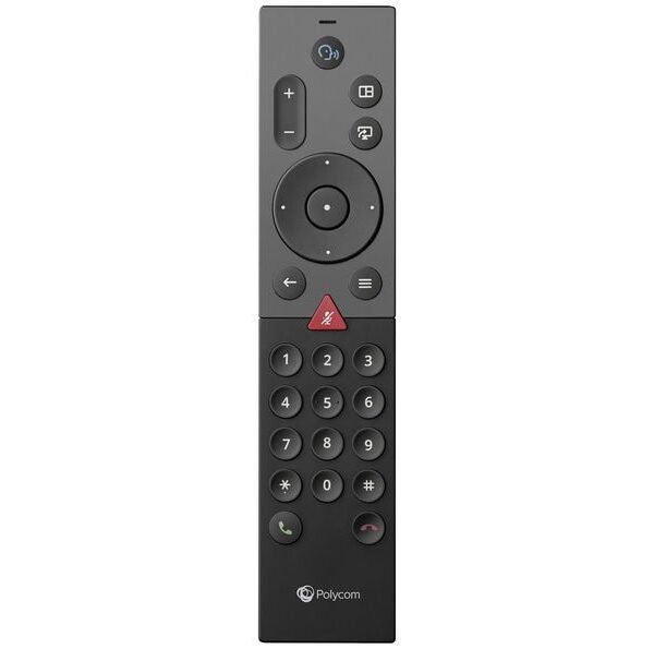 Bluetooth Remote Control 2  AAA batteries included  Compatible with Poly G7500 codec