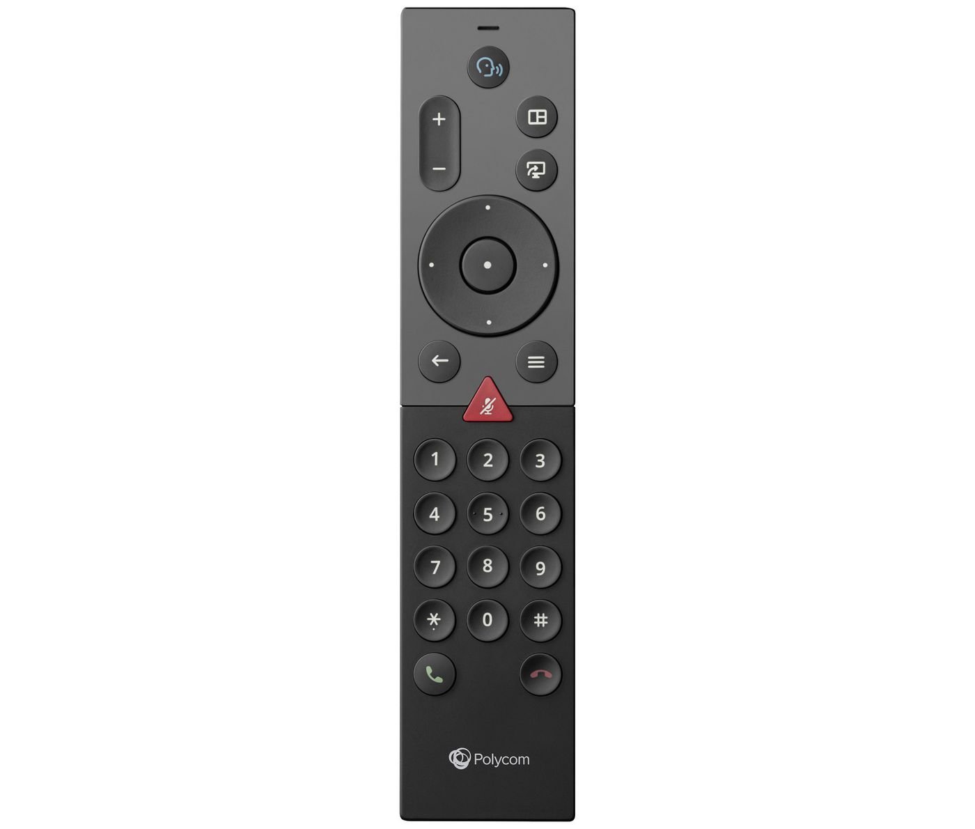 Img_37841759.jpg Bluetooth Remote Control 2 AAA batteries included Compatible with Poly G7500 codec - Image 1