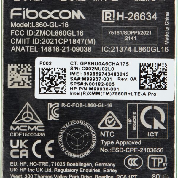 Xmm 7560 R+ Lte-Advanced Pro  Wwan