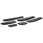 ES Wrist Rest ErgoSoftT Wrist Rest for Slim  Keyboards, Gel, Black, 100 x 432 x 10 mm, 380 g, 453.6 g - Image 2