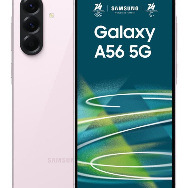 Galaxy A56 17 Cm (6.7") Dual  Sim Android 15 5G Usb Type-C  8 Gb 128 Gb 5000 Mah Pink