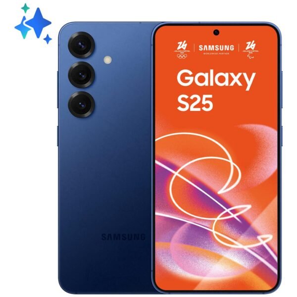 Galaxy S25 15.8 Cm (6.2")  Dual Sim Android 15 5G Usb  Type-C 12 Gb 128 Gb 4000 Mah Navy