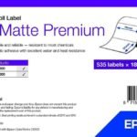 Printer Label White  Self-Adhesive Printer Label