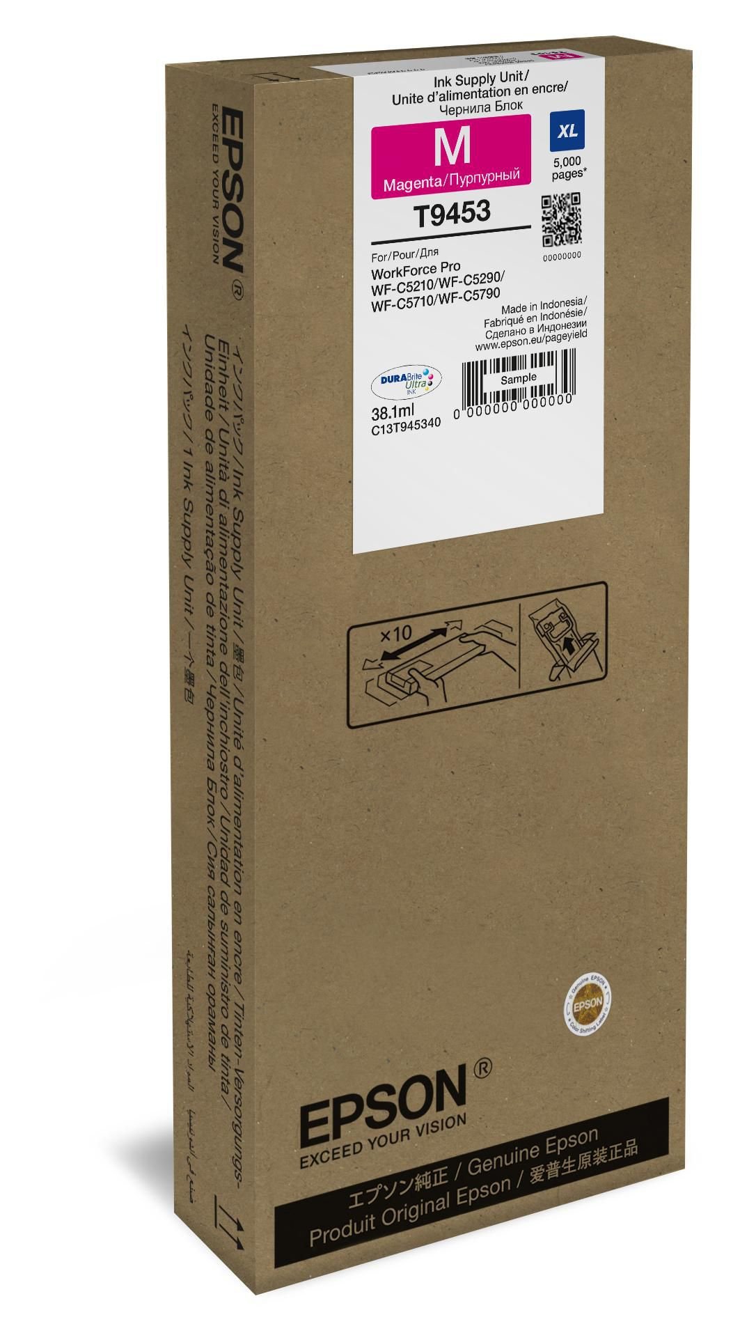 Img_37901441.jpg Ink Cartridge XL Magenta WF-C5xxx Series - Image 1