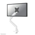 DS70-250WH1, Single Monitor  Arm 17-35", Max 9 kg (curved  8 kg), Full Motion, Gas spring, 180?-Stop, Topfix, VESA 75x75 - 100x100, White