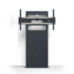 New Presence Wall/Floor  Display Stand. Display Size  Max. 98", Max. 150kg, VESA 1000x600, Dark Grey - Image 2