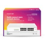 Aruba Instant On 1430 16G  Unmanaged L2 Gigabit Ethernet  (10/100/1000) 1U White