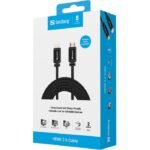 Sandberg HDMI 2.0 Cable 19M-19M, 2m - Image 4