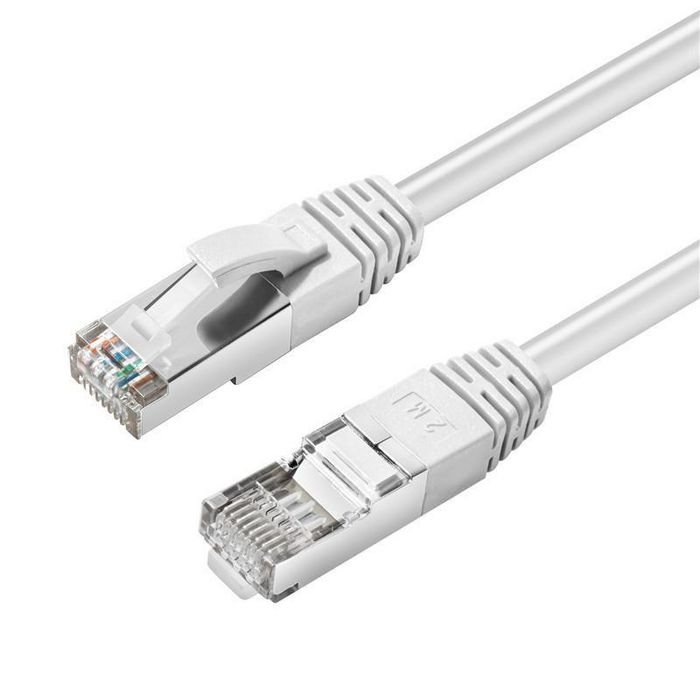 Img_37987850 S/FTP CAT6 0.15m White LSZH PiMF (Pairs in metal foil) 4x2xAWG 27, CU - Image 1
