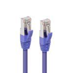 S/FTP CAT6 0.15m Purple LSZH PiMF (Pairs in metal foil)  4x2xAWG 27, CU - Image 2