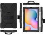 eSTUFF AUSTIN Defender Case for Samsung Galaxy Tab S6 Lite 2022/2020 - Black