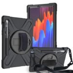 Galaxy Tab S7+/S8+ AUSTIN  Defender without built-in  screen protector. Black