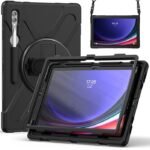 Galaxy Tab S10 Ultra/S9  Ultra/S8 Ultra AUSTIN  Defender without built-in screen protector. Black
