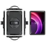 Lenovo TAB P11 2nd Gen 2022  OHIO Defender Case with hand  strap and shoulder strap. Black