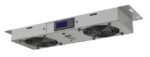 2 FANS, DIGITAL THERMOSTAT  CONTROLLED FAN MODULE WHITE