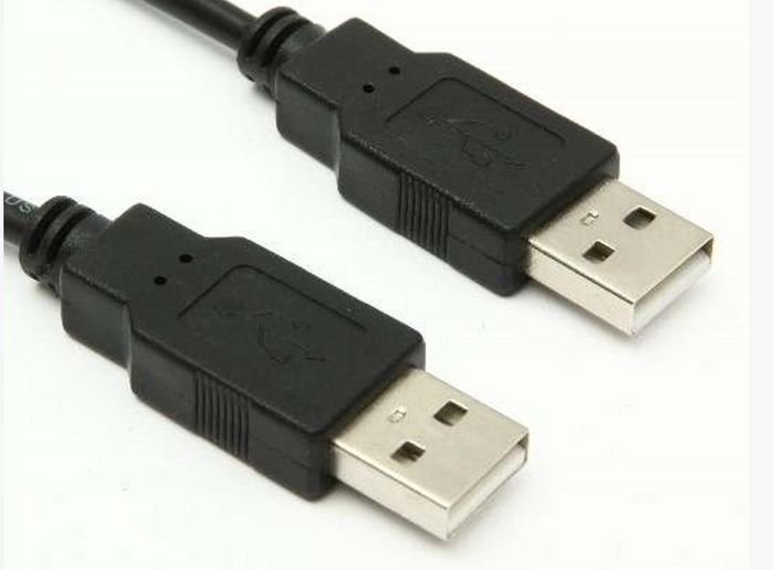 Img_38241766 USB2.0 A-A 1,8m M-M, Black Hi-Speed cable - Image 1