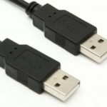 USB2.0 A-A 5m M-M, Black Hi-Speed cable 150pcs/box