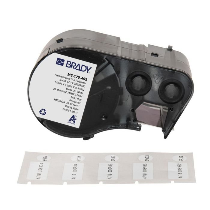 Img_38261103 BMP51/BMP53/M511 FreezerBondz Label Printer Labels - Image 1