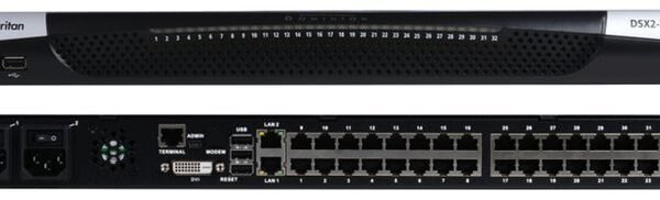 48-port serial console server dual AC, dual gigabit LAN. USB and KVM local console ports.  19" rack mount kit.