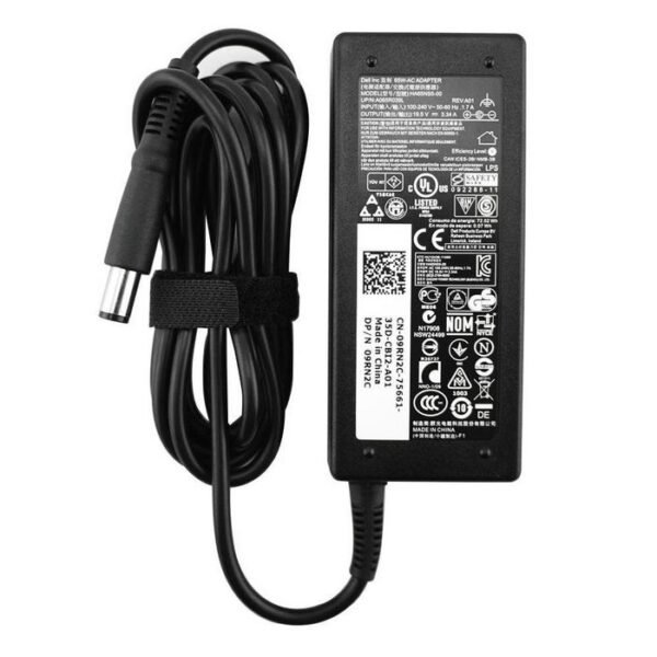 AC Adapter, 65W, 19.5V, 3  Pin, 7.4mm, C6 Power Cord  (Not incl.) DF263, Notebook, Indoor, 100-240 V, 50/60 Hz, 65 W, 19.5 V