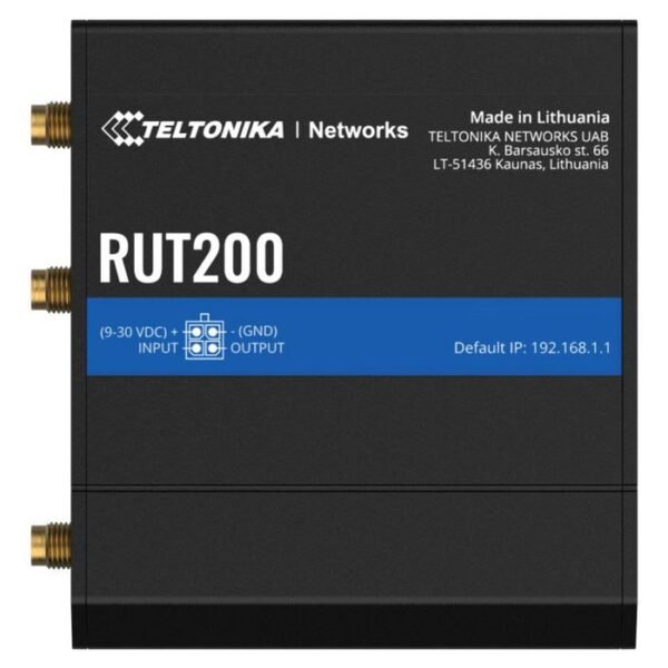 RUT200 (EU) 4G Cat4/WiFi LTE  router eSIM