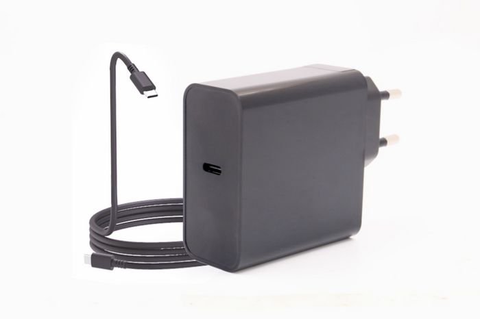 Img_38391887 65W USB-C Wall Charger, GaN Technology Black 1m USB-C cable included - Image 1