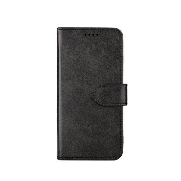 eSTUFF ES67110010-BULK mobile phone case 16 cm (6.3") Wallet case Black
