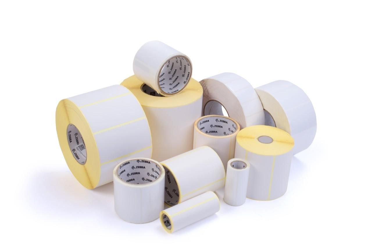 Img_9055849.jpg Label, Paper, 104x30mm Thermal Transfer, Z-PERFORM 1000T, Uncoated, Permanent Adhesive, 25mm Core Transfer, Z-PERFORM 1000T, - Image 1