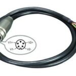 5-pin M23 Female to bare end power cabl IGS-5227-4MP2MT 1.2 meters