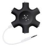 Multi Headphon Split 5 x 3,5mm F8Z274BT, Green,White, 1x  3.5mm, 5x 3.5mm, Male, Female