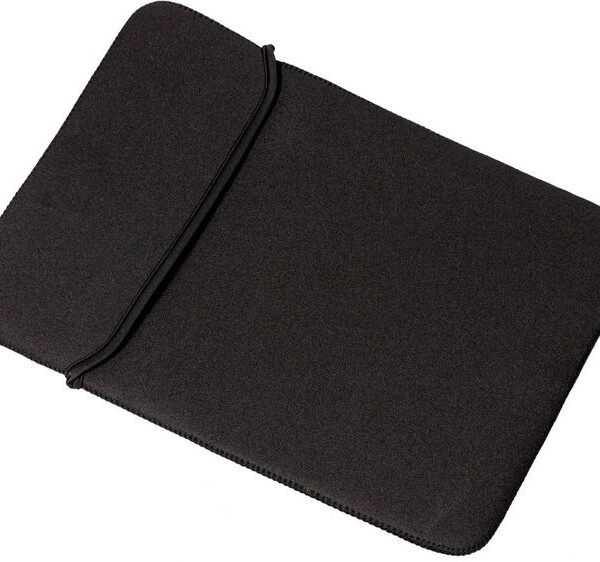 Pouch for 12.5" Notebooks Black Neoprene  without zipper 29,6 x 20,6 x 2,2 cm. e.g. Lenovo N23