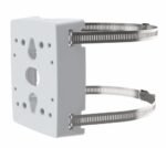 T91B47 POLE MOUNT 100-410MM T91B47, Mount, Universal,  Grey,Metallic, Axis, T92E05 Protective Housing T92E20 Outdoor Housing T92G20